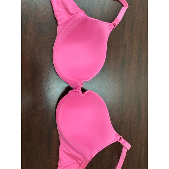 Victoria’s Secret Hot Pink Demi Bra Size 34B - Picture 5 of 8